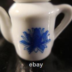 Service Miniature Coffee Porcelain Art New Vintage Decoration Design XX N3342
