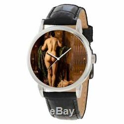 Sexy Erotic Art Collection Of American Watch, Sepia, Vintage Style, 40 MM