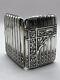 Solid Silver And Vermeil Cigarette Case Germany 1900 Art Nouveau