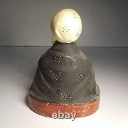 Statue Figurine Vintage Religious Woman Gally Toulouse Handmade Design N6611