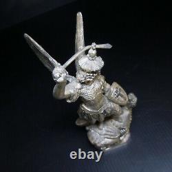 Statue Silver Metal Figurine History Original Vintage Mythology Europe N6162