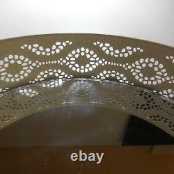 Table Table Table Vintage Jewelry Art Nouveau Homemade Metal Glass France N6674