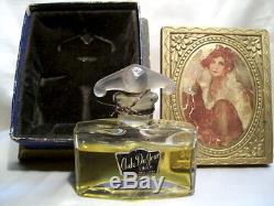 The Well Dawn Of The Day Perfume Bottle Art Nouveau 1900 Vintage Perfume Bottle