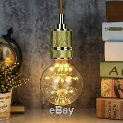 Tianfan Rgb Led Bulb Vintage Starry Light Bulb Fire Decorative Art