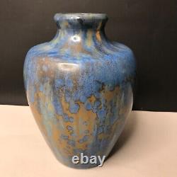 Translation: 'Pierrefonds Vase, Crystallization Stoneware, Art Deco, Art Nouveau, Signed Vintage Antique'