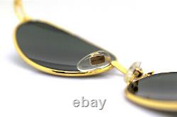 Van Gogh 41 Made In Italy Men's Sunglasses Women Oval Gold Vintage 90s