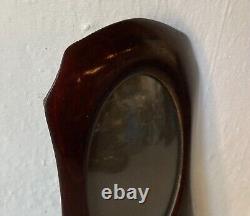 Vintage Antique Art Nouveau Wooden Photo Frame R6 Viewing Size 13.3 X 9 CM