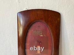 Vintage Antique Art Nouveau Wooden Photo Frame R9 Display Size 17.7 X 9.2 CM