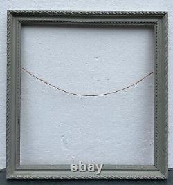 Vintage Antique White Old Style Shabby Chic Wooden Art Nouveau Photo Frame