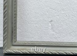 Vintage Antique White Old Style Shabby Chic Wooden Art Nouveau Photo Frame