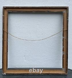 Vintage Antique White Old Style Shabby Chic Wooden Art Nouveau Photo Frame