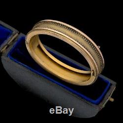 Vintage Art Nouveau Antique 14k Gold Filled Gf Etruscan Wedding Bracelet