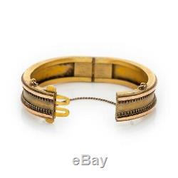 Vintage Art Nouveau Antique 14k Gold Filled Gf Etruscan Wedding Bracelet