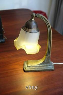 Vintage Art Nouveau Art Deco Table Lamp
