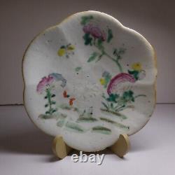 Vintage Art Nouveau Handmade Ceramic Porcelain Empty Pocket Tray N8068