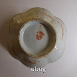 Vintage Art Nouveau Handmade Ceramic Porcelain Empty Pocket Tray N8068