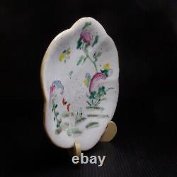 Vintage Art Nouveau Handmade Ceramic Porcelain Empty Pocket Tray N8068