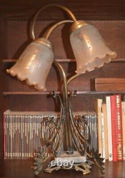 Vintage Art Nouveau Table Lamp Art Deco Table Lamp