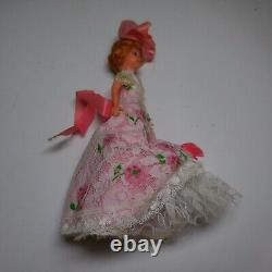 Vintage Art Nouveau Woman Character Doll Figurine Italy N6163