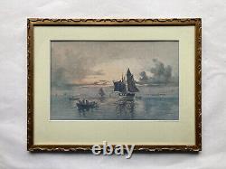 Vintage Frame or Art Nouveau Splendor Profile Frame Maritime Pressure Ships