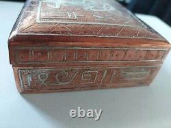 Vintage Jewelry Case. Egypt
