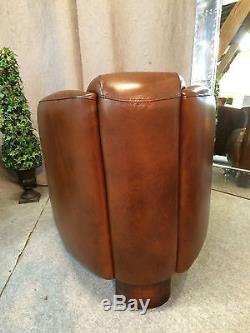 Vintage Leather Armchairs (pair)