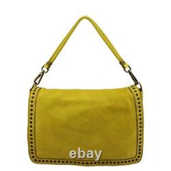 Vintage Leather Bandoulière Bag Made In Italy Bayside 84 Art. Bs 422 Maxi