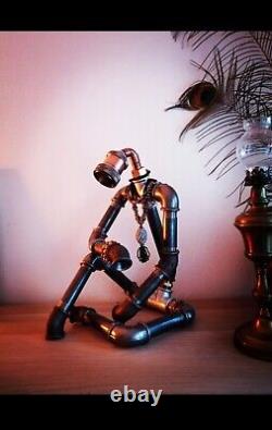 Vintage Robot Style in Pipes and Steel/Brass Fittings