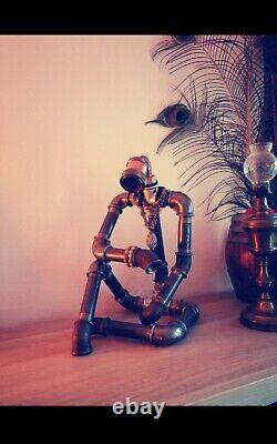 Vintage Robot Style in Pipes and Steel/Brass Fittings