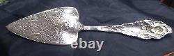 Vintage Sterling Art New Lady Pattern Cake Handle Pastry Pie Fish Server 11 L
