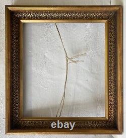 Vintage or Antique Profile Frame Art Nouveau Fold Dimensions 61 X 53.2 CM