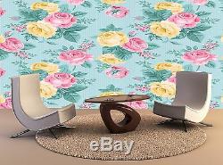 Wall Tables Without Vector Vintage Couture Floral Patt Decoration Art Print