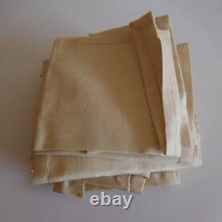1 nappe 12 serviettes de table art déco nouveau design XXe vintage France N3536