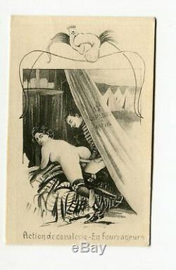 5 Cartes Postales Anciennes Vintage Erotica, Curiosa
