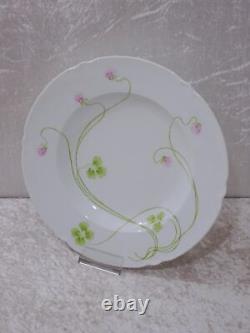 Antique Karlsbad Autriche Art Nouveau Porcelaine Plat de Cérémonie Vintage 1900