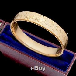 Antique Vintage Art Nouveau 14k or Rempli Gf Prst Co Mariage Bracelet