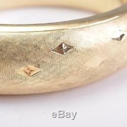 Art Déco Vintage Ovale Bracelet, Bracelets D'or 585er/14 Carats or, 75g