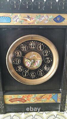 Art Nouveau Turn-of-century American Vintage Clock Camerden Forster New York