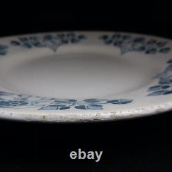 Assiette plate céramique faïence vintage art nouveau 1920 CELL ONGC France N6715