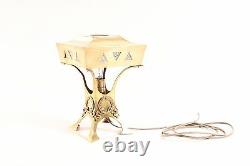 Belle Vieux Lampe Art Nouveau Lampe de Bureau Table Vieux Vintage