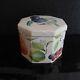Boite Fruits Fleurs Container Made In England Vintage Art Déco Pn France N2960