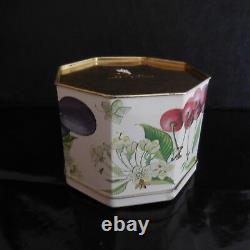 Boite fruits fleurs Container made in England vintage art déco PN France N2960