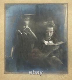 Cadre Photo Noir Aussi Vintage Falzmaße 40 X 34,5 CM Art Nouveau Antique