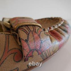 Chaussures PONS QUINTANA cuir made in Spain vintage art nouveau