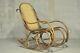 Fauteuil Rocking Chair Thonet Art Nouveau 1900 Art Deco Vintage