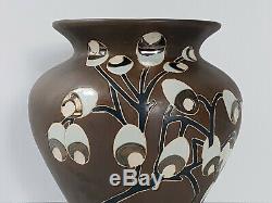 Important Vase Art Deco Art Nouveau Ceramique 1920 1930 20s 30s Vintage