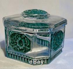 Julien Viard Boite A Poudre Art Deco Vintage Box Jar Perfume Art Nouveau 1920