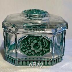 Julien Viard Boite A Poudre Art Deco Vintage Box Jar Perfume Art Nouveau 1920