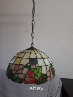 Lustre Liberty Tiffany Art Nouveau Vintage Chandelier Ø30cm