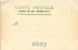 PC ALPHONSE MUCHA, SEASONS CHAMPENOIS, ART NOUVEAU, Vintage Poscard (b48498)